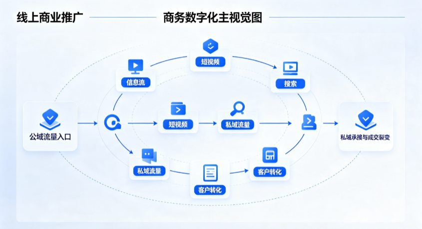 平顶山线上商业推广怎么做？全域流量闭环搭建与低成本转化实战指南